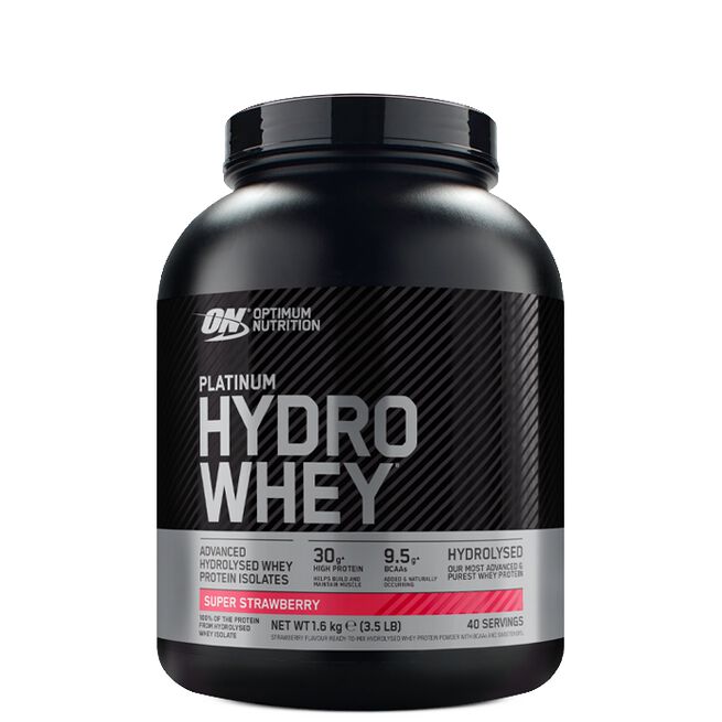 Platinum Hydro Whey Whey Protein 1,6 kg Super Strawberry