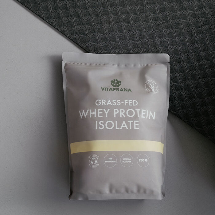 Heraproteiini-isolaatti Grass-fed 750 g vanilj
