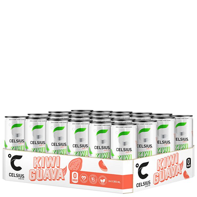 24 x Celsius, 355 ml Kiwi Guava