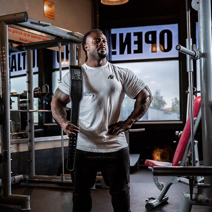 4 Inch Pehmustettu Nostohihna Nahka Musta