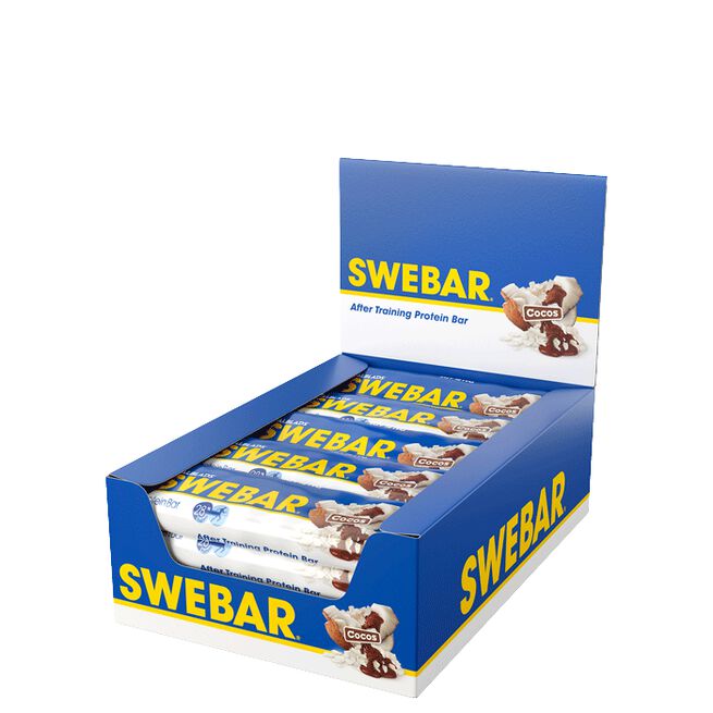 15 x Swebar Proteiinipatukka 55 g Cocos