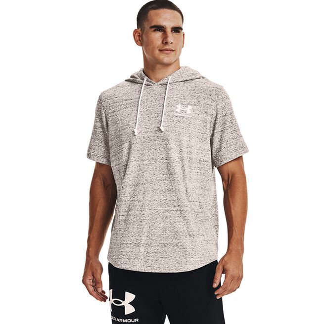 Under Armour UA Rival Terry LC SS HD Onyx White