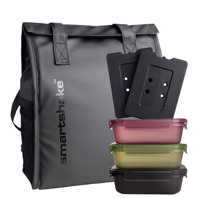 Totebag + Ice Packs + 3 Ruokalaatikkoa