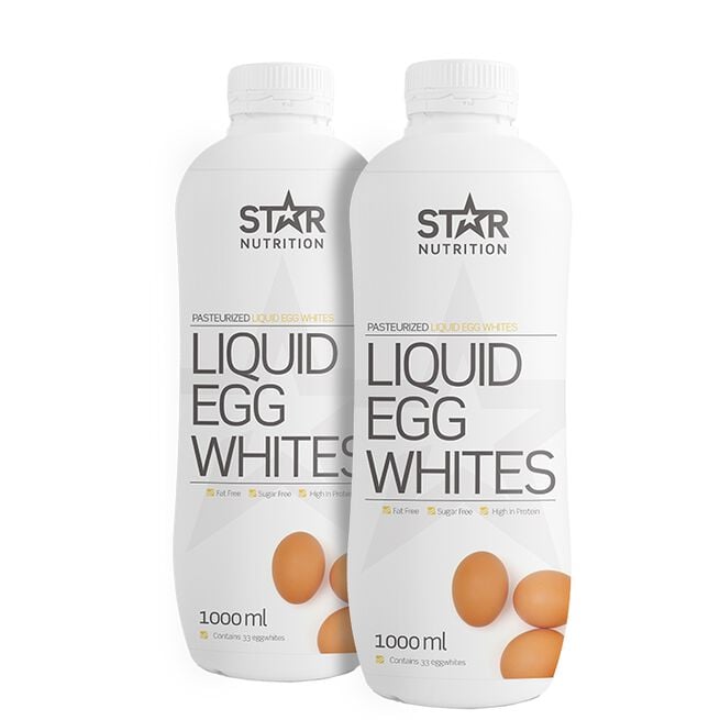 2 x Nestemäiset Munanvalkuaiset 1000 ml