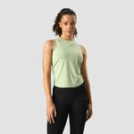 ICANIWILL Empowering Open Back Tank, Spring Green