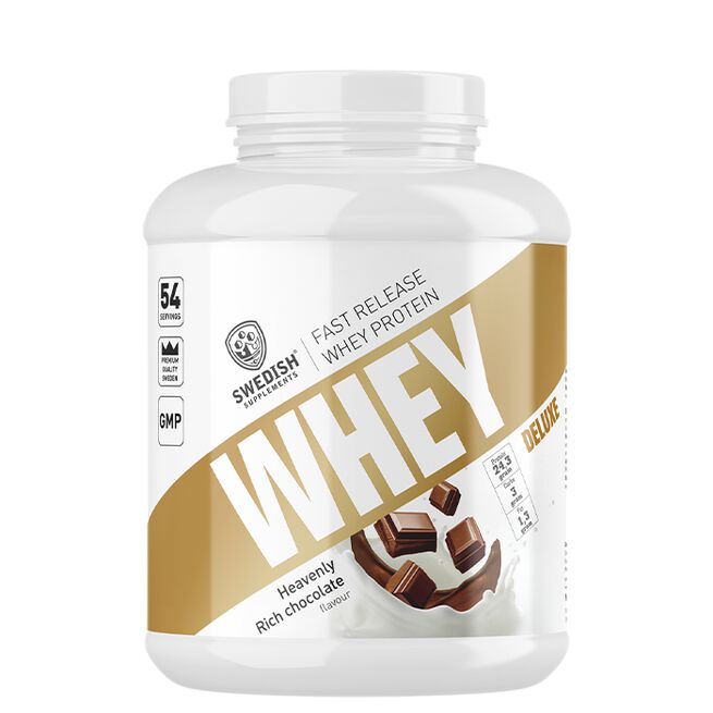 Whey Deluxe Heraproteiini 1800 g Rich Chocolate