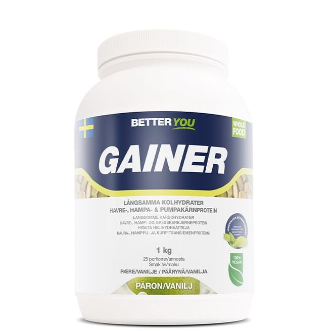 Whole Food Gainer Päärynä/vanilja 1 kg