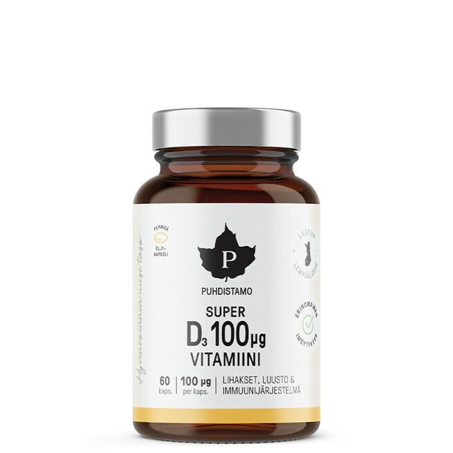 Super D-Vitamin, 60 caps
