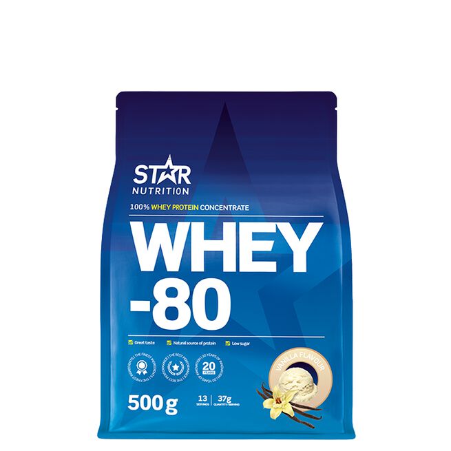 Whey-80, 500 g Vanilla