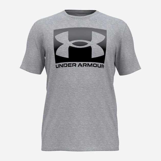 Boxed Sportstyle T-paita Harmaa