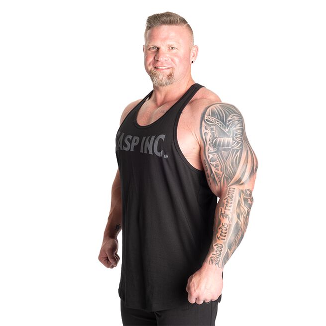 Essential T-Back Paita Musta/Harmaa