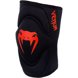 Venum Kontact Knee Pads Black/Red, L  Kontact Polvisuojat Musta/Punainen