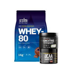 Star nutrition Chained Nutrition Muscle Buildning Build Muscle -peruspaketti
