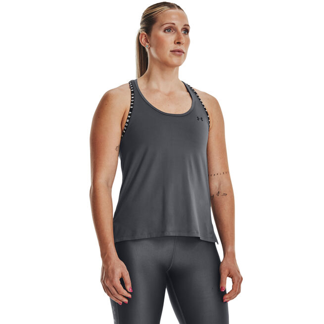 Under Armour UA Knockout Tank, Pitch Gray front
