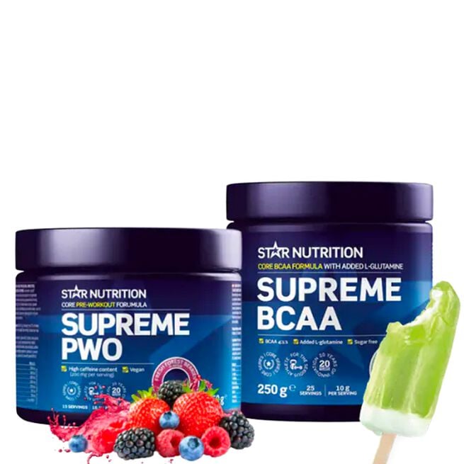 Pre- ja intra paketti: PWO + BCAA