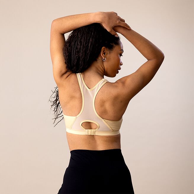 Pump Padded Sports Bra Khaki