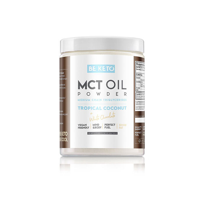 KETO MCT Oil Powder 300 g Coconut &amp; White Chocolate