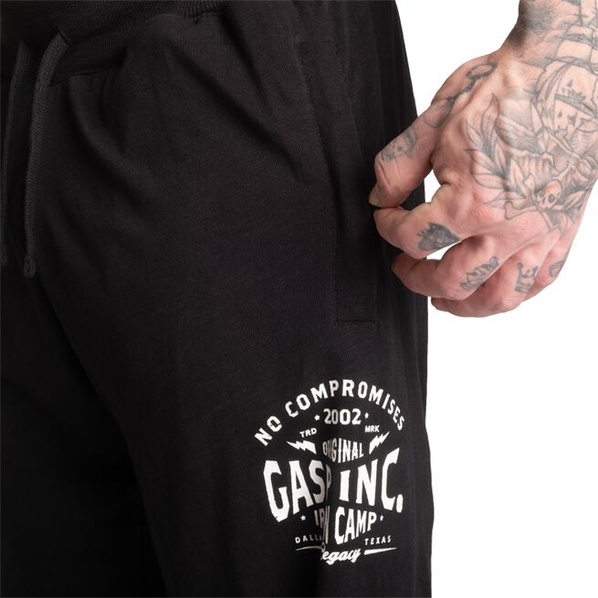 Gasp Inc Treenihousut Musta Valkoinen