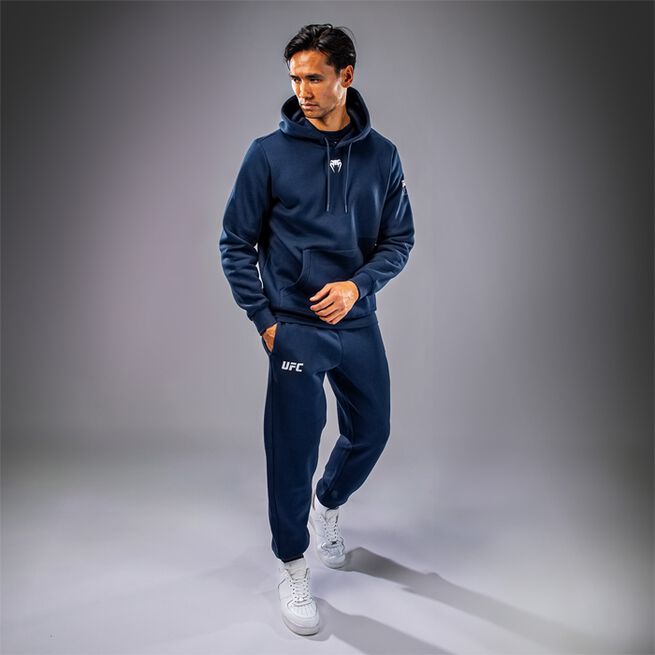 UFC Fusion Fight Week Men's Pullover Hoodie Solid Oceanic Blue
