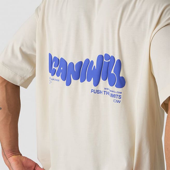 Everyday Oversized T-paita Beige