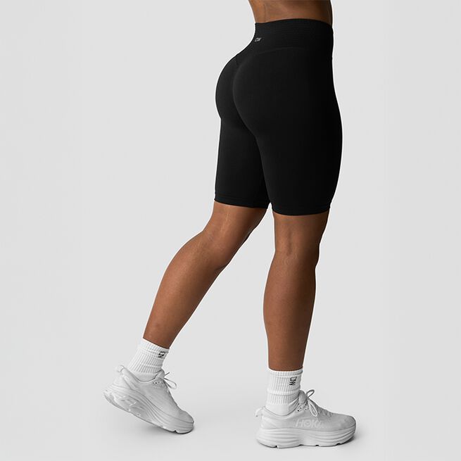 Define V-shape Biker Shorts Musta