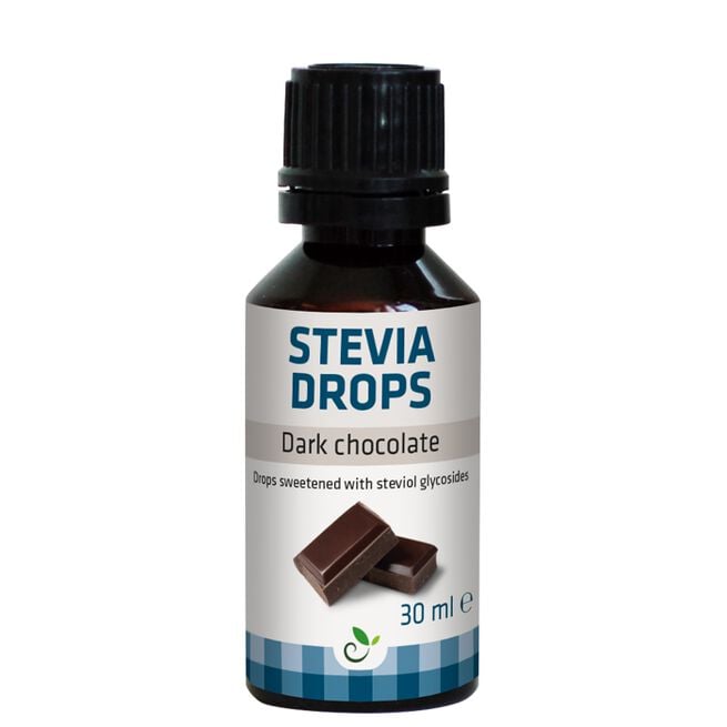 Stevia Tipat Tummasuklaa