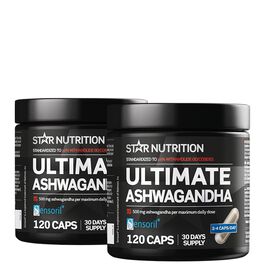 2 x Ultimate Ashwagandha 120 kapselia  2 x Ultimate Ashwagandha 120 kapselia