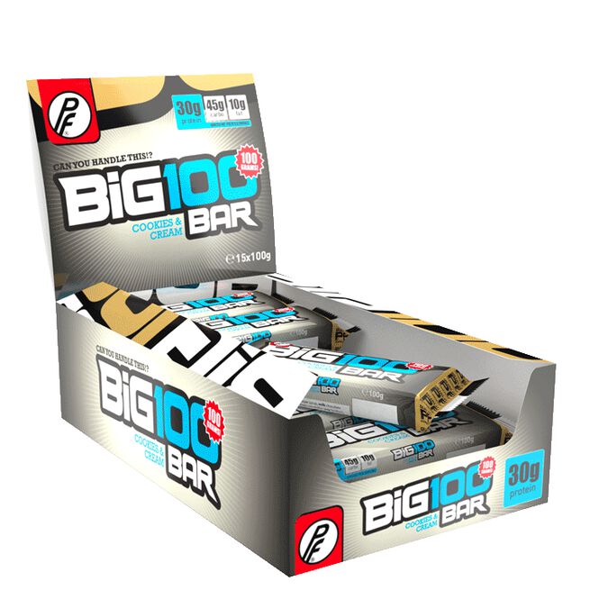 15 x Big 100 Proteiinipatukka 100 g Cookies and Cream