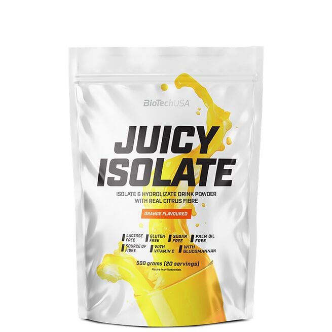 Juicy Whey Heraproteiini-isolaatti Appelsiini 500 g