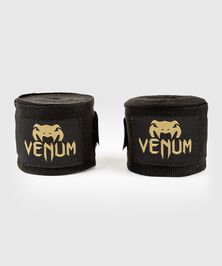 Venum Kontact Boxing Handwraps 4m Black/Gold  Kontact Nyrkkeilysiteet 4 m Musta/Kulta
