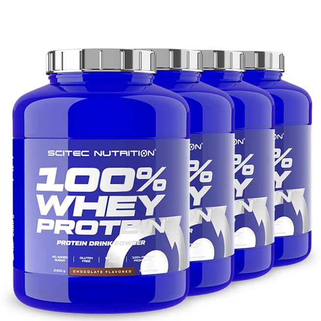 4 x 100% Whey Protein, 2350 g, BIG BUY 