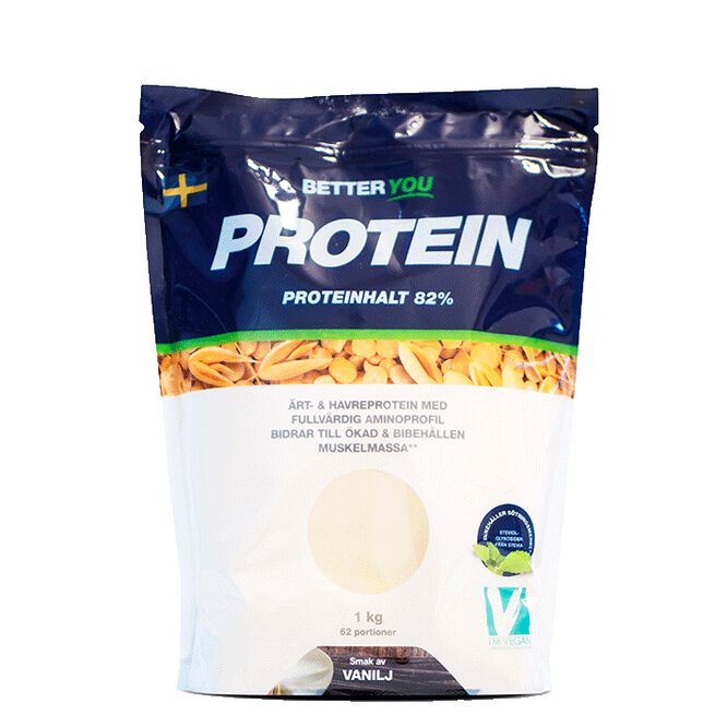Herne- ja kauraproteiini 1 kg Vanilj