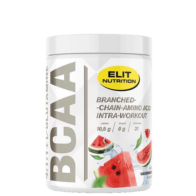 ELIT BCAA 4:1:1 + L-glutamine, 400 g Watermelon
