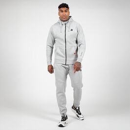 Leon Zipped Hoodie, Grey, S  Leon Vetoketjullinen Huppari Harmaa