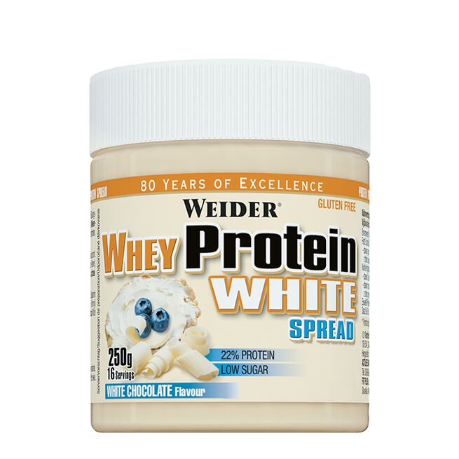 Whey Portein Spread- jauhe 250 g White Chocolate
