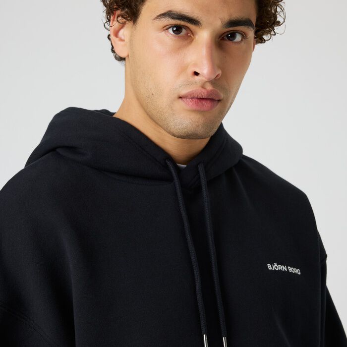Borg Oversized Huppari Musta