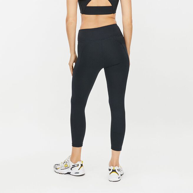 Flattering High Waist 7/8 Tights, Black
