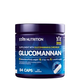 Star Nutrition Glucomannan Glukomannaani Rasvanpolttaja 84 kapselia