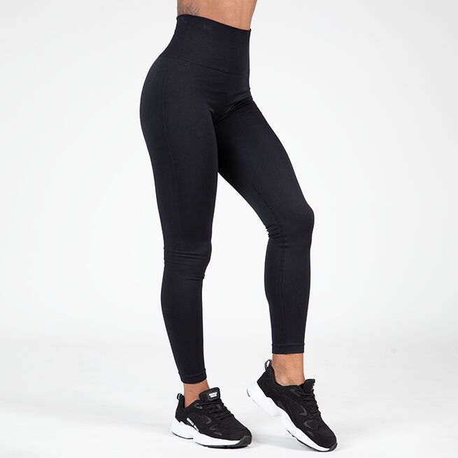 Gorilla Wear Quincy Seamless Leggings, Black