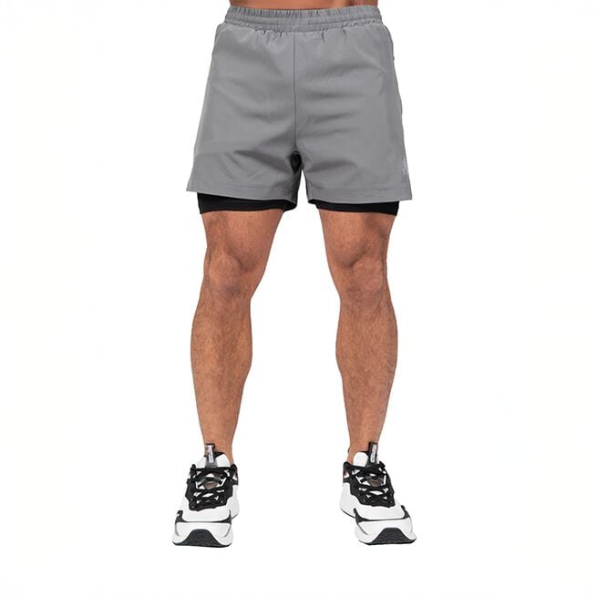 Cortez 2-in-1 Shortsit Harmaa