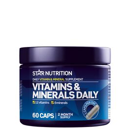 Star nutrition Vitamin minerals daily Vitamins & Minerals Daily 60 kapselia