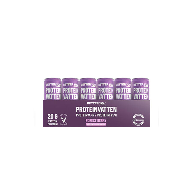 24 x Proteiinivesi 330 ml Metsämarja