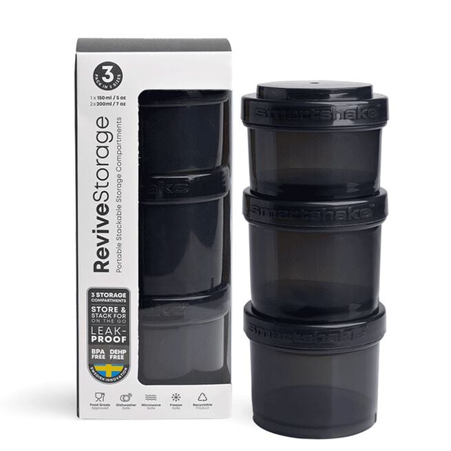 Revive Storage 3 pakkaus Musta 1x150 ml 2x200 ml