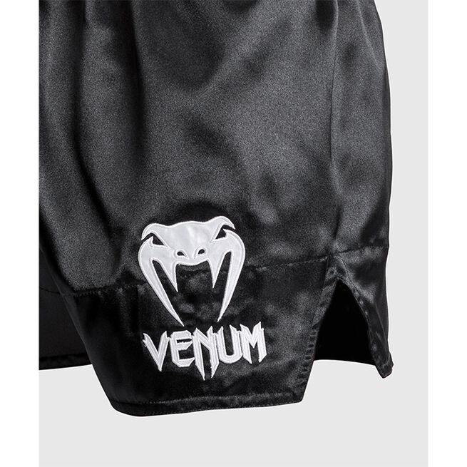 Venum  Venum Classic Muay Thaï Short, Black/White/White