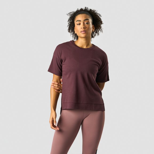 ICANIWILL Stance T-shirt Burgundy