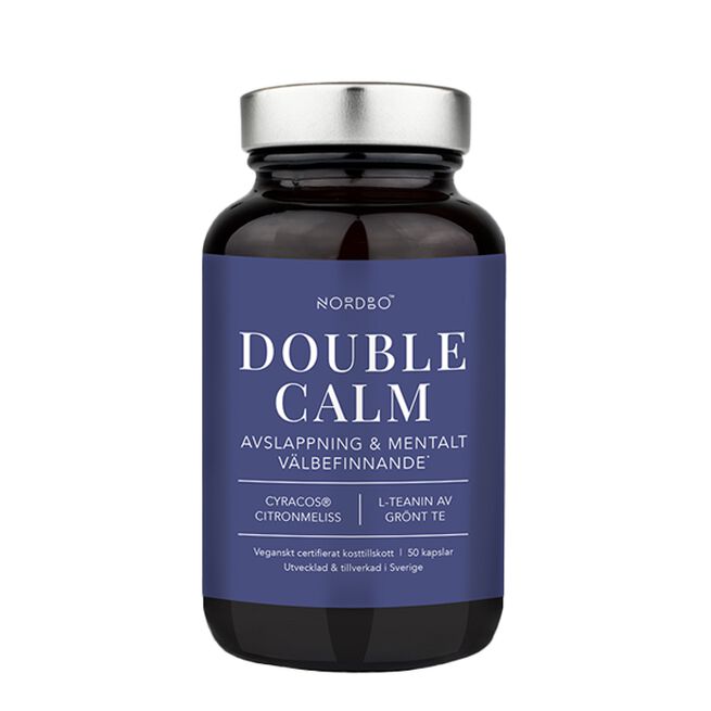 Double Calm Sitruunamelissa L-teaniini 50 kapselia
