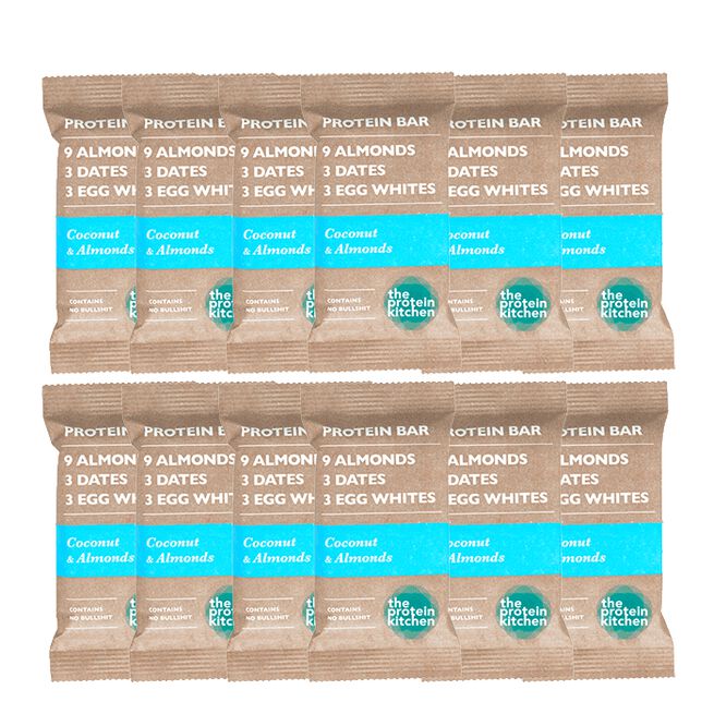 "12 x proteiinipatukat, 55 g" Coconut & Almonds