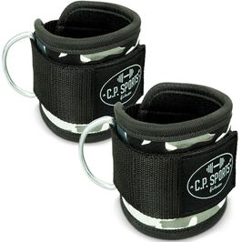 Ankle Straps Premium (par), White Camo  Premium Jalkahihnat pari Kamo