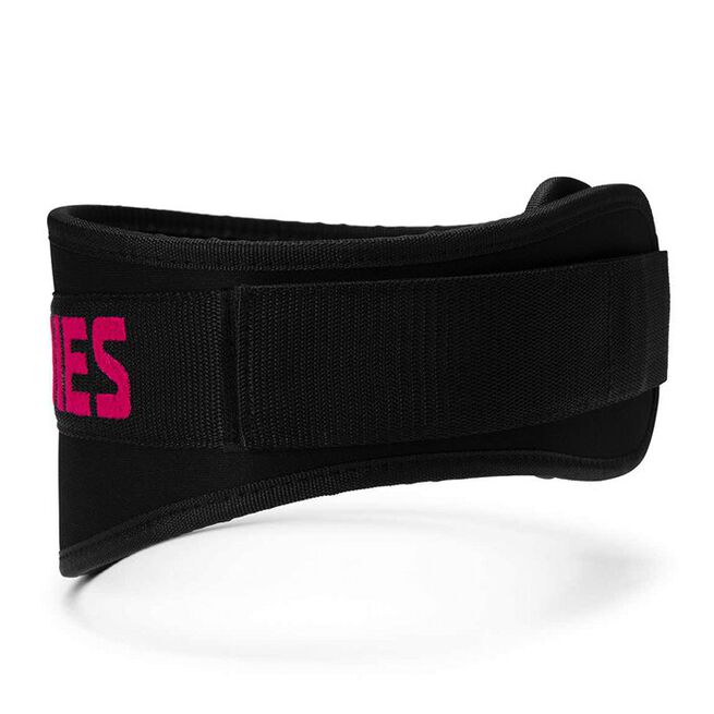 Womens gym belt, S, Black/pink 