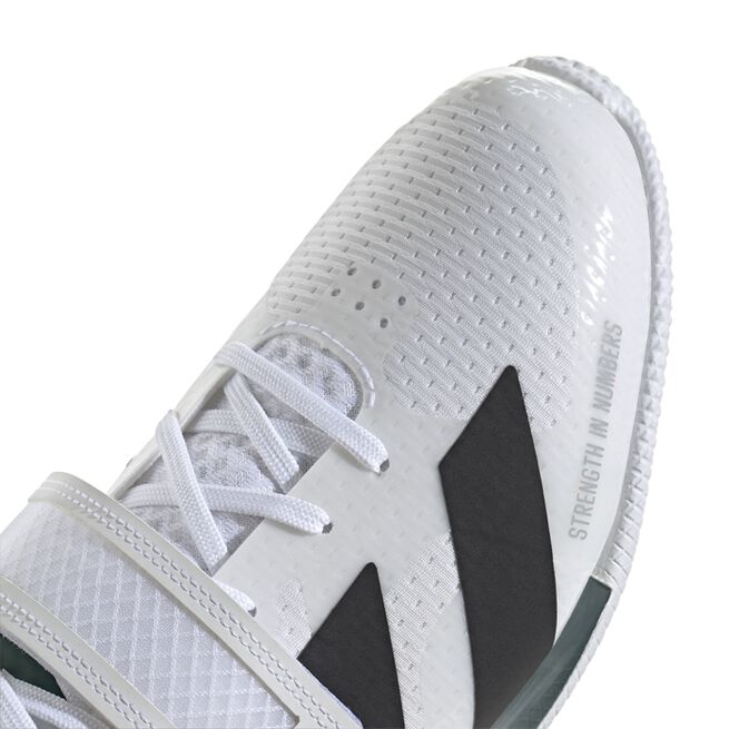 Adipower Weightlifting 3 Kengät Valkoinen Musta/Vihreä